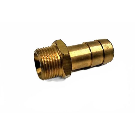 Afbeeldingen van Messing slangpilaar 3/8" x 15 mm