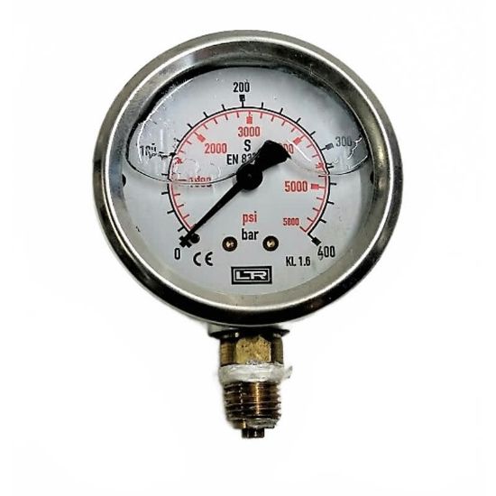 Afbeeldingen van Manometer 400 bar 63MM 1/4" (radiaal)