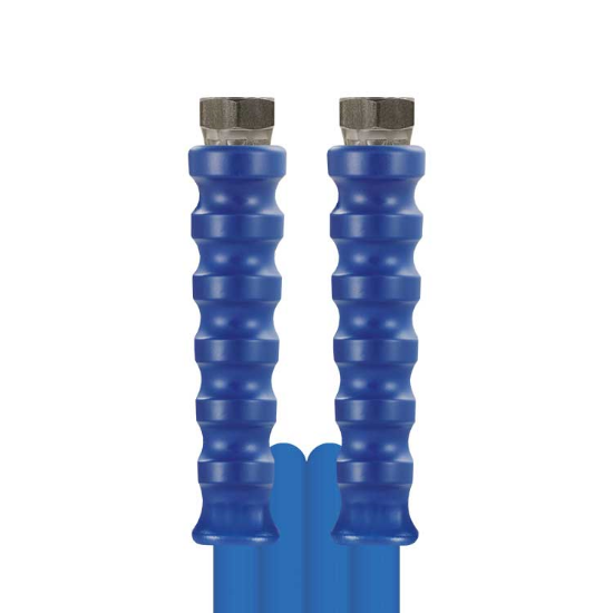 Afbeeldingen van Slang 2SC-12 Blauw 25 M.DKR 1/2 RVS +