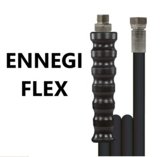 Afbeeldingen van Slang 2SC-08 ZW 20M AGR 3/8 DKR 3/8