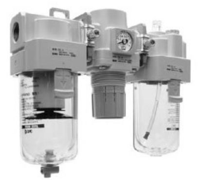 Afbeeldingen van SMC F+R+L Filter + drukregelaar + oliene