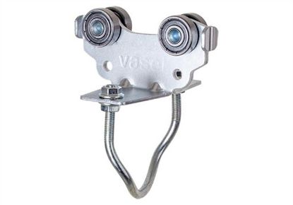 Afbeeldingen van Slangwagen 32mm (U-Beugel) RVS