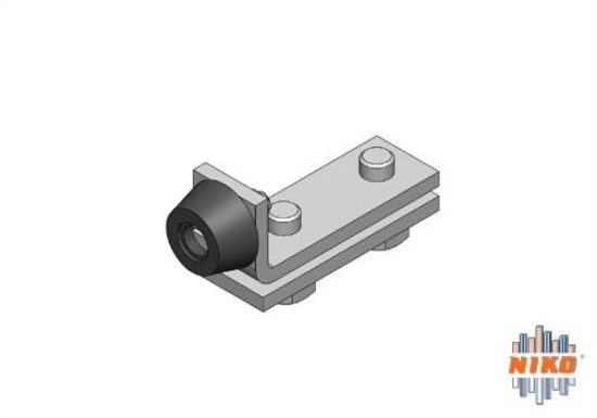 Afbeeldingen van Eindstop 32mm RVS