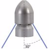 Afbeelding van Rioolnozzle granaat-30° 3/4"BI 6xh 525 o