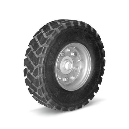 Afbeeldingen van Wheel set solid rubber KM 150/500 D/LPG