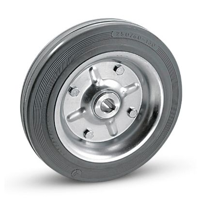 Afbeeldingen van Wheel complete oil resistant 250mm