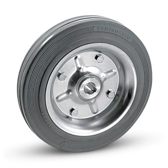 Afbeeldingen van Wheel complete oil resistant 250mm