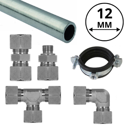 Afbeelding voor categorie Leidingwerk 12mm RVS