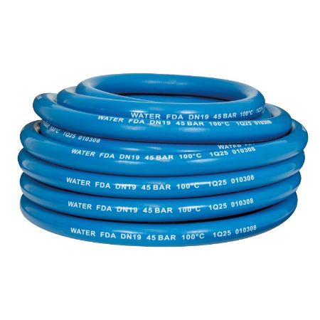 Afbeeldingen van Waterslang 3/4 blauw FDA 45 bar